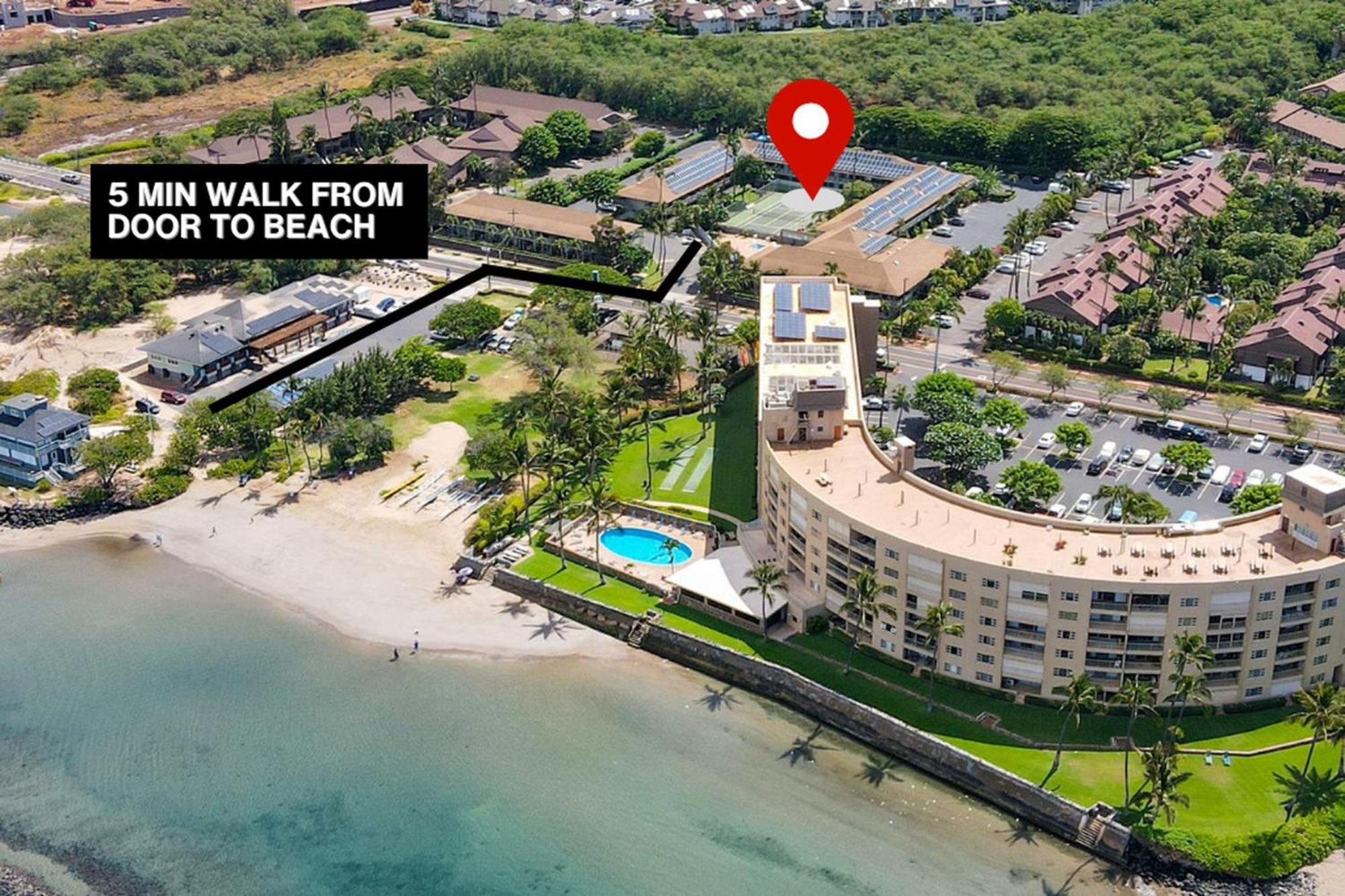 Cozy Maui Studio Retreat Just Steps To The Sand! Kihei Eksteriør bilde